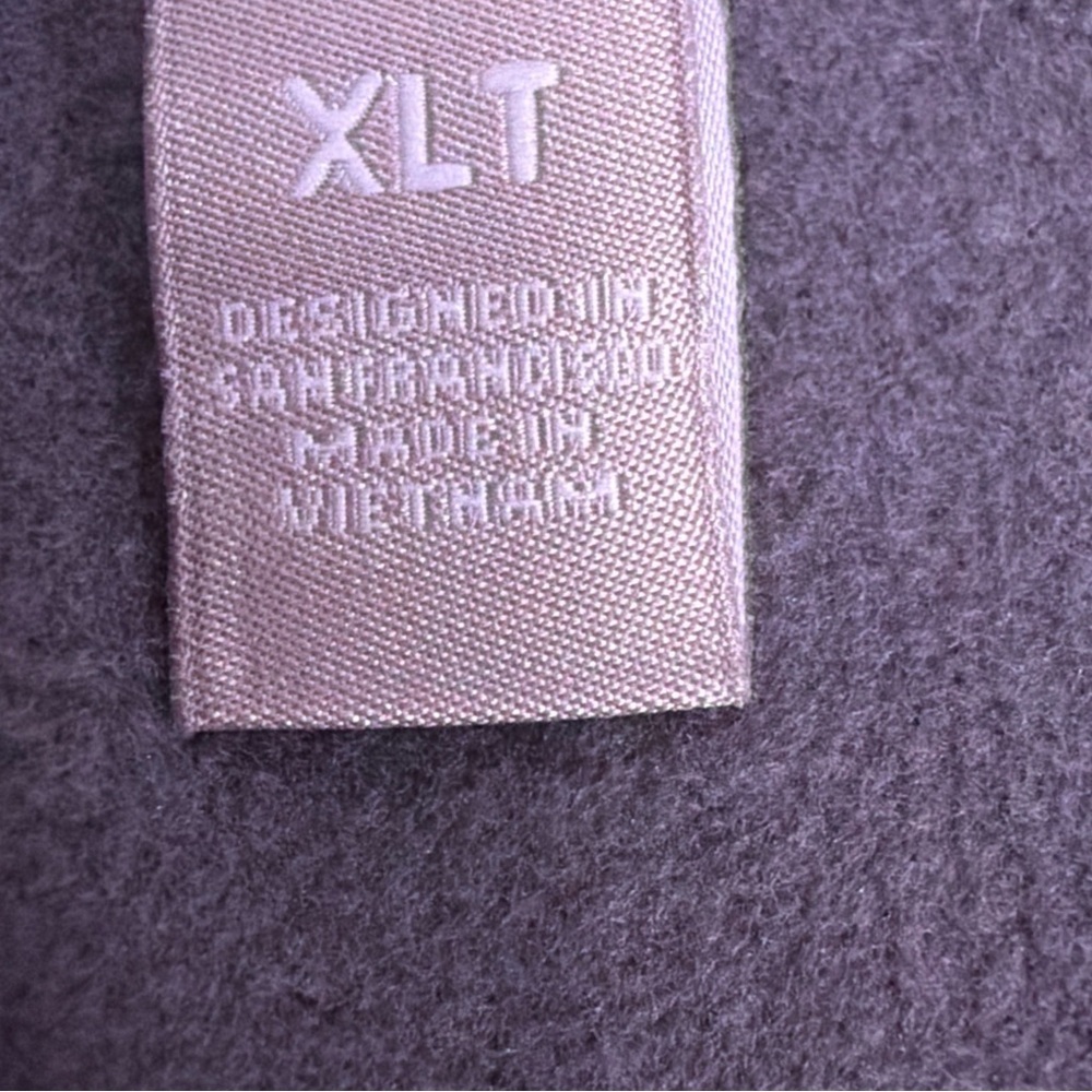 Athleta Triumph Hoodie Sweatshirt Womens Light Fog Grey - Picture 10 of 14